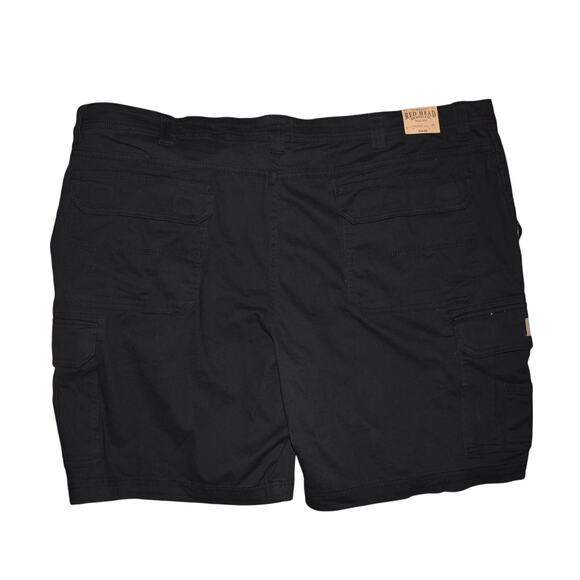 REDHEAD NEW $30 Fulton Flex Cotton Cargo Short Navy Men's 48 - Picture 2 of 4